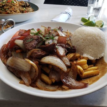 CVI.CHE 105 - Lomo saltado, did I mention how salty it was? - Peruvian Near Me - Miami, Florida