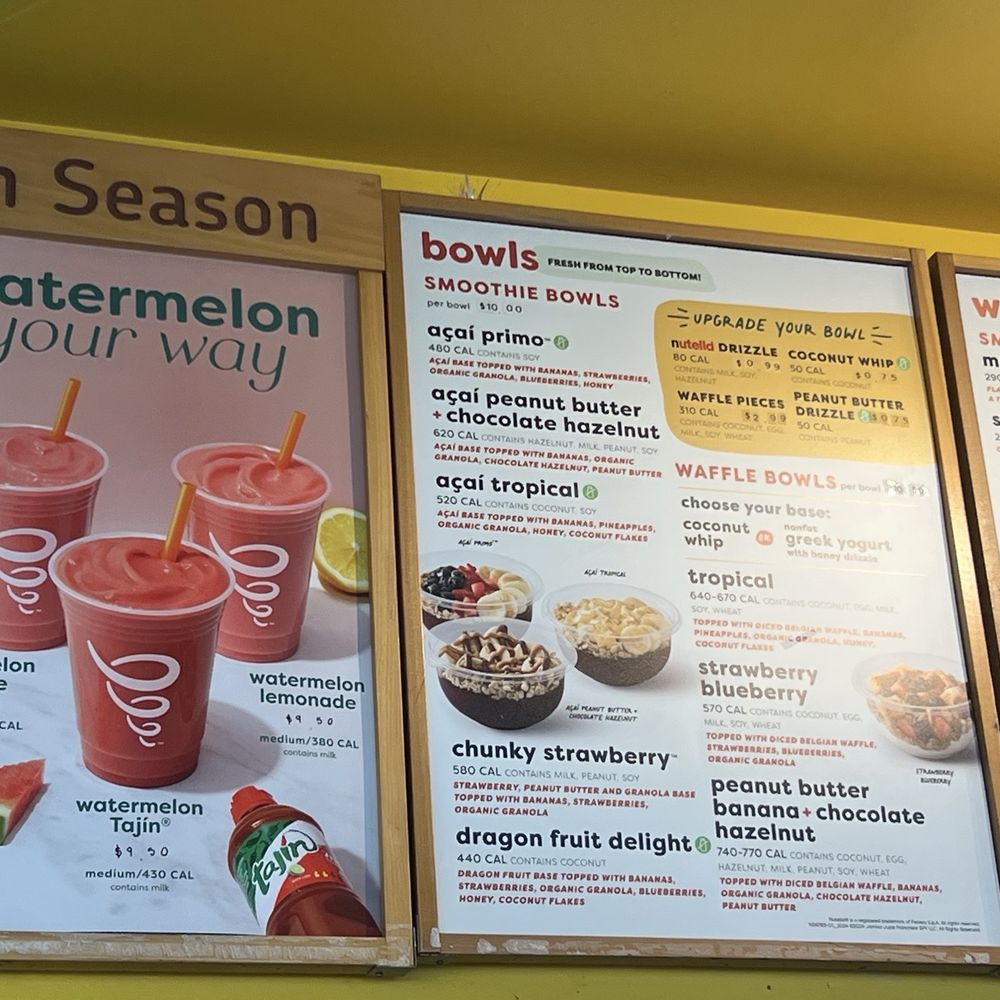 Jamba - Menu - Juice Bars & Smoothies Near Me - Morgan Hill, California Jamba - Menu - Juice Bars & Smoothies Near Me - Morgan Hill, California