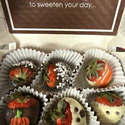Edible Arrangements - Chocolate covered strawberries