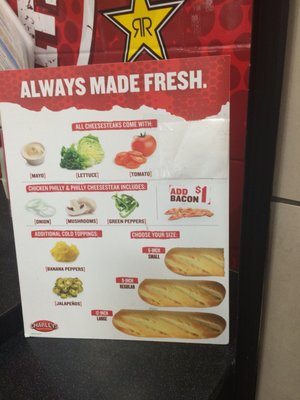 Menu photo 3 Charleys Cheesesteaks Santa Rosa, CA