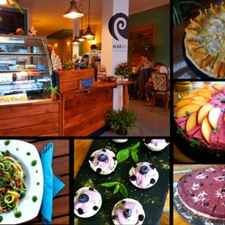 Marae - Kaffee & Zauberei - Inneneinrichtung & einige unserer Rohkostkuchen