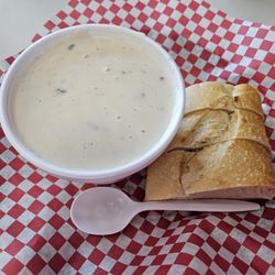 Soup of the day Clam chowder