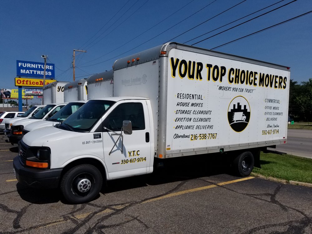 YOUR TOP CHOICE MOVERS Updated August 2024 4345 Lincoln Way E