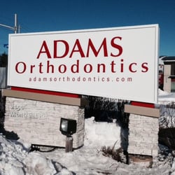 Adams Orthodontics - Our new sign! We love it :)