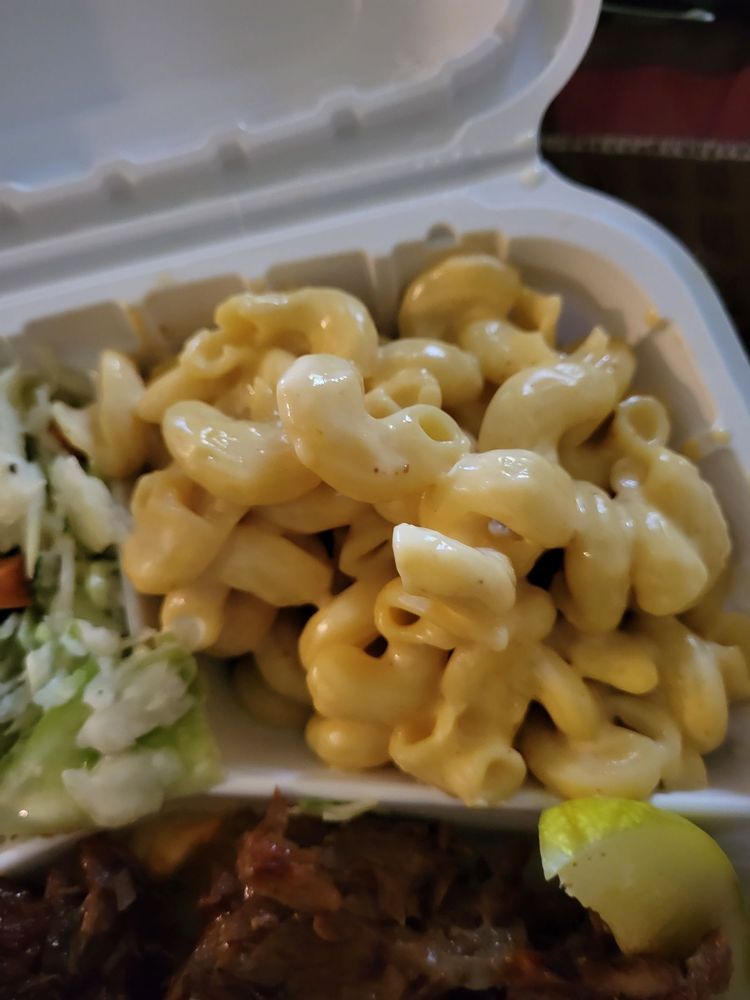 Food from Taylor's BBQ