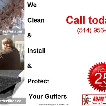 Adam's Eaves - Complete gutter services including cleaning, installation, repair and protection. - Home Cleaning Near Me - Saint-Laurent, Quebec Adam's Eaves - Complete gutter services including cleaning, installation, repair and protection. - Home Cleaning Near Me - Saint-Laurent, Quebec