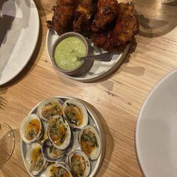 Rose Mary - Zucchini Fritters & Grilled Clams - Italian Near Me - Chicago, Illinois Rose Mary - Zucchini Fritters & Grilled Clams - Italian Near Me - Chicago, Illinois