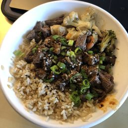 Spicy Korean beef bowl Spicy Korean beef bowl