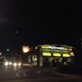 McDonald's - the front of the restaurant at night - Fast Food Near Me - La Plata, Maryland