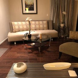 Recent repairs to the wood floors done perfectly.