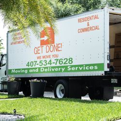 Get Done Moving Company - We clean and sanitized our Trucks after each move.