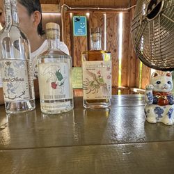 Current selections available at the distillery