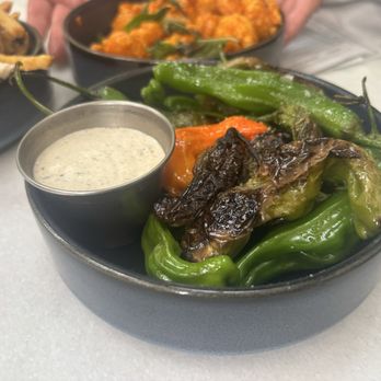 Lure - Blistered shishito peppers - Seafood Near Me - Atlanta, Georgia