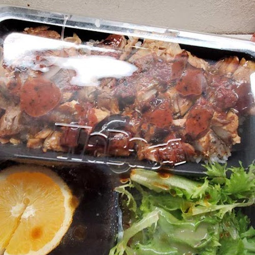 WaBa Grill - MOLD next to the chicken. XXXXXX - Asian Fusion Near Me - Menifee, California WaBa Grill - MOLD next to the chicken. XXXXXX - Asian Fusion Near Me - Menifee, California