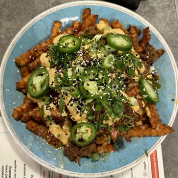 Da Boccery - Beef Bulgogi Sweet Potato Fries - Axe Throwing Near Me - Livermore, California