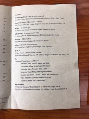 Menu photo 5 Doe Bay Cafe Olga, WA