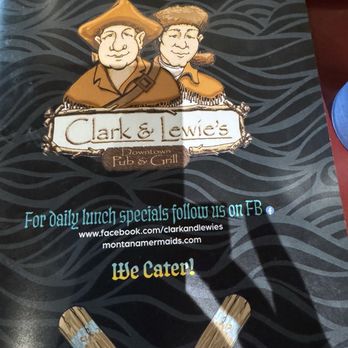 Clark and Lewie's - New menu since my last visit - American Near Me - Great Falls, Montana Clark and Lewie's - New menu since my last visit - American Near Me - Great Falls, Montana
