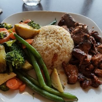 The Upper Room Kitchen - Steak in thai chill, brown rice, mixed veggies - Salad Near Me - Tracy, California The Upper Room Kitchen - Steak in thai chill, brown rice, mixed veggies - Salad Near Me - Tracy, California