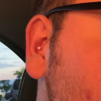 Atmosphere Tattoo - Conch piercing by Bug - Piercing Near Me - Schaumburg, Illinois