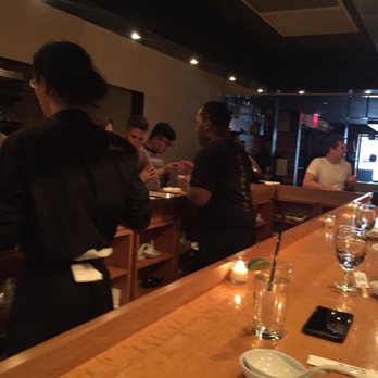 IPPUDO Westside - The "U" shape counter with the servers moving in and out of that space was brilliant. - Ramen Near Me - New York, New York IPPUDO Westside - The "U" shape counter with the servers moving in and out of that space was brilliant. - Ramen Near Me - New York, New York