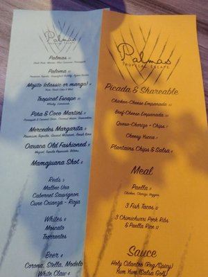 Menu photo 2 Palma’s Tropical Escape Columbus, OH Menu photo 2 Palma’s Tropical Escape Columbus, OH