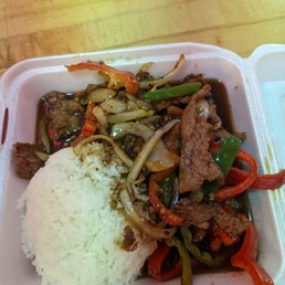 Mongolian Beef Made by Asian lady I think.. meh :( Mongolian Beef Made by Asian lady I think.. meh :(