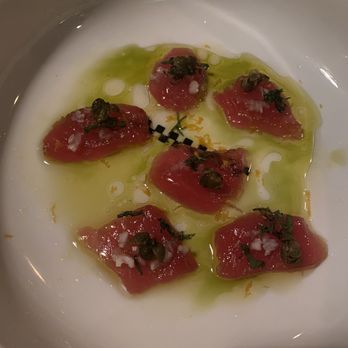 Hoexter’s - Tuna crudo - just ok - American Near Me - New York, New York Hoexter’s - Tuna crudo - just ok - American Near Me - New York, New York