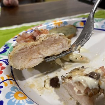 The Sacred Pepper - Undercooked Chicken Burrata - New American Near Me - Tampa, Florida