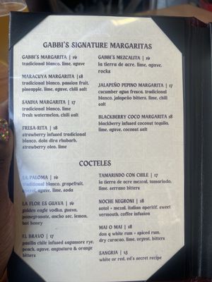 Menu photo 1 Gabbi's Mexican Kitchen Orange, CA Menu photo 1 Gabbi's Mexican Kitchen Orange, CA