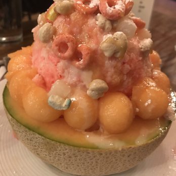 C'est Bien Thai - Cantelope bingsoo! Get it the cantaloupe is so sweet and moist!!! - Thai Near Me - Chicago, Illinois