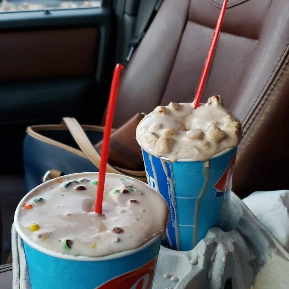This is how my blizzards came out after waiting 30 minutes in the drive thru.