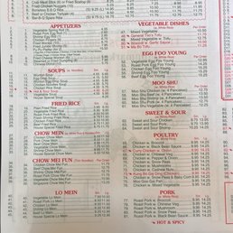 Menu Menu