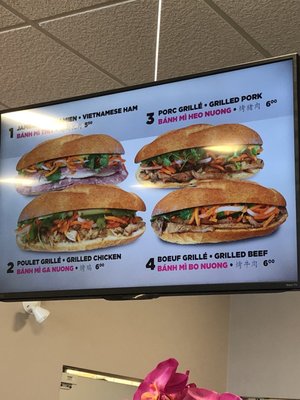 Menu photo 1 Báhn Mì MC Brossard, QC Menu photo 1 Báhn Mì MC Brossard, QC