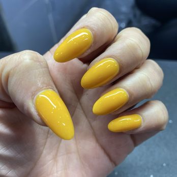 Nails By Vivian - Natural nails with yellow dip - Skin Care Near Me - El Cerrito, California Nails By Vivian - Natural nails with yellow dip - Skin Care Near Me - El Cerrito, California