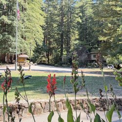 Redwood Christian Park - Look out from registration building
