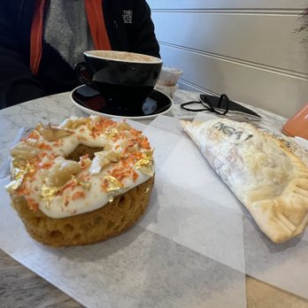 Take It Easy Roasters - Carrot Carrot Cake Donut - Bakeries Near Me - Las Vegas, Nevada Take It Easy Roasters - Carrot Carrot Cake Donut - Bakeries Near Me - Las Vegas, Nevada