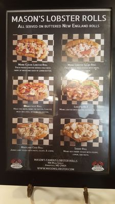 Menu photo 5 Mason's Famous Lobster Rolls - Annapolis Annapolis, MD Menu photo 5 Mason's Famous Lobster Rolls - Annapolis Annapolis, MD