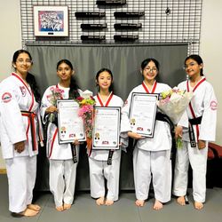 Surrey Black Belt Academy - Another milestone! New 1st Degree Black Belts.