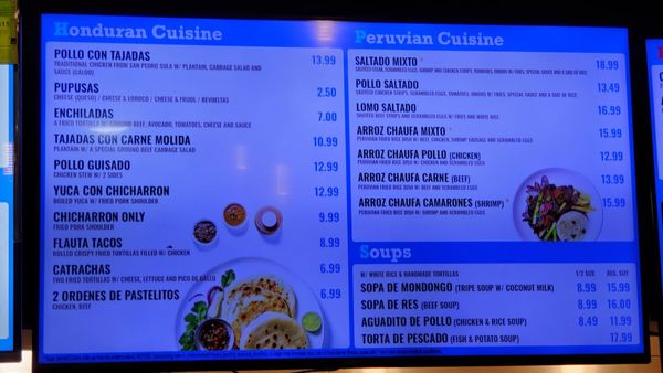 Menu photo 2 HonduPollo Springfield, VA