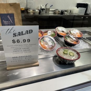 Lena's Asian Kitchen - Salad choices - Vietnamese Near Me - Houston, Texas
