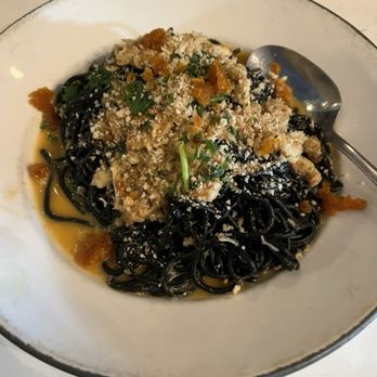Gatsby's Landing - Squid ink pasta - New American Near Me - Roslyn, New York