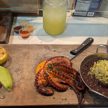 Holbox - Grilled Octopus entree - Latin American Near Me - Los Angeles, California Holbox - Grilled Octopus entree - Latin American Near Me - Los Angeles, California