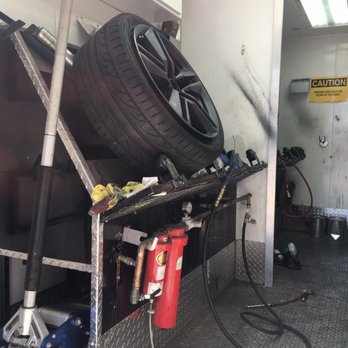 MD Custom Rim Repair - My wheel being repaired in his mobile trailer work station - Wheel & Rim Repair Near Me MD Custom Rim Repair - My wheel being repaired in his mobile trailer work station - Wheel & Rim Repair Near Me