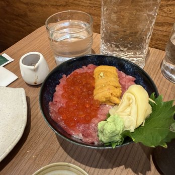 Tomoni - Uni Negitoro Ikura - Handroll Donburi - Japanese Near Me - Woodside, New York