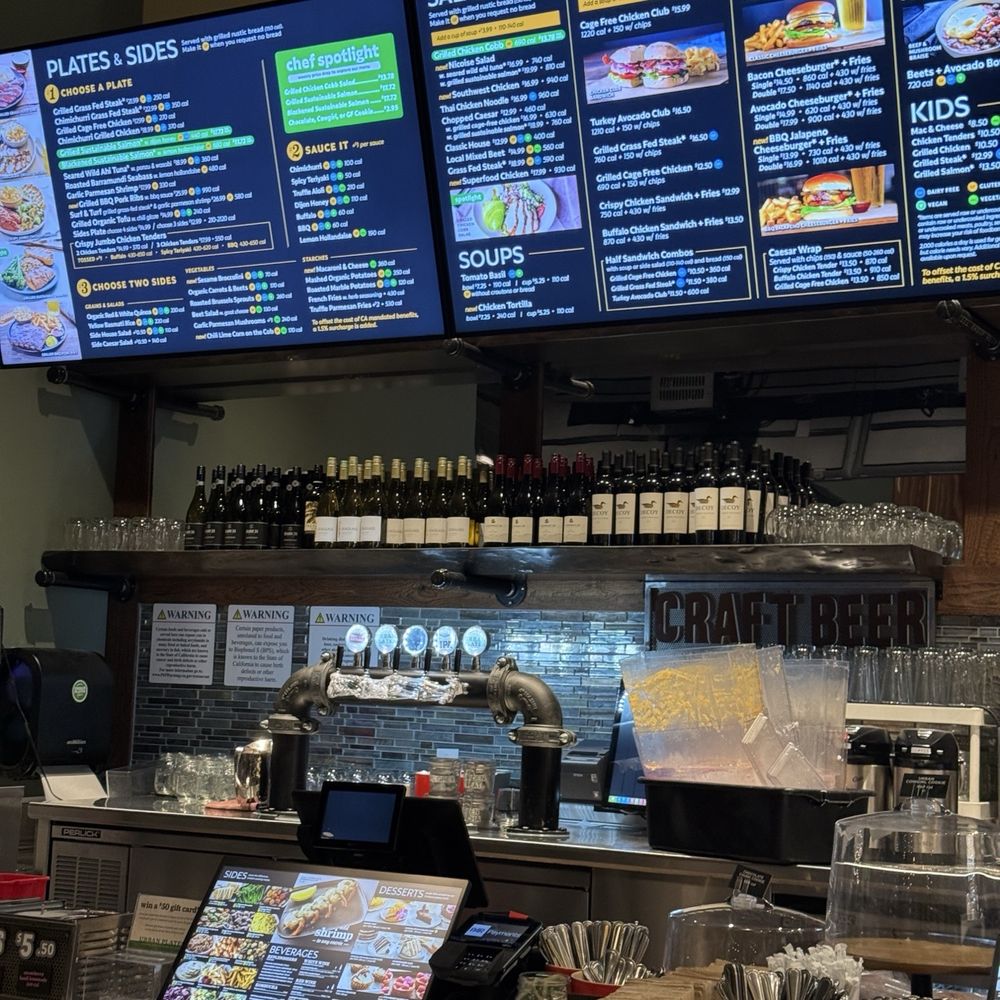 Urban Plates - Inside counter where you can also order your food. - New American Near Me - Davis, California Urban Plates - Inside counter where you can also order your food. - New American Near Me - Davis, California