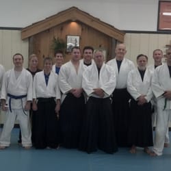 USA Martial Arts - Aikido group after a test.  We are one big family.