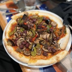 Vegan pizza