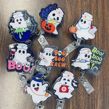 Nearly New Barely Used Uniform Consignment - Halloween badge reels. - Uniforms Near Me - Sioux Falls, South Dakota Nearly New Barely Used Uniform Consignment - Halloween badge reels. - Uniforms Near Me - Sioux Falls, South Dakota