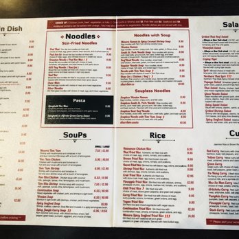 Monora Thai - Cerritos - Menu - Thai Near Me - Cerritos, California