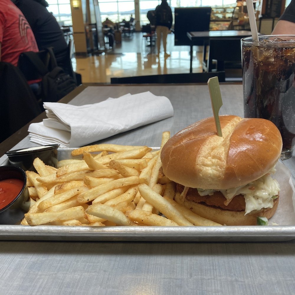 Mad Town Gastropub - Honey coleslaw chicken burger!! - Gastropubs Near Me - Madison, Wisconsin Mad Town Gastropub - Honey coleslaw chicken burger!! - Gastropubs Near Me - Madison, Wisconsin